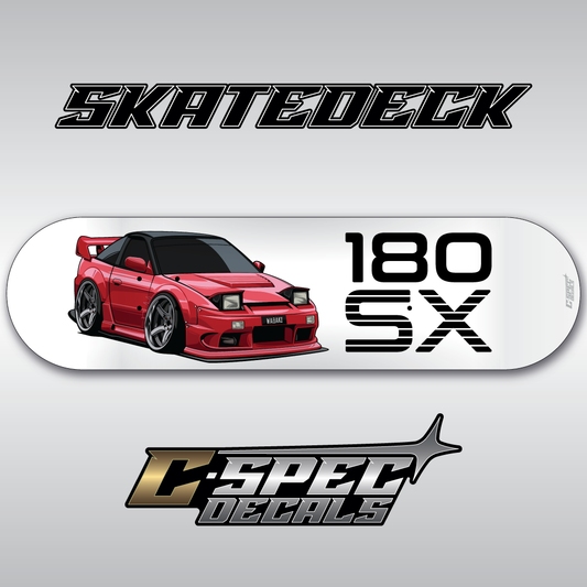 Skatedeck 180sx Cartoon