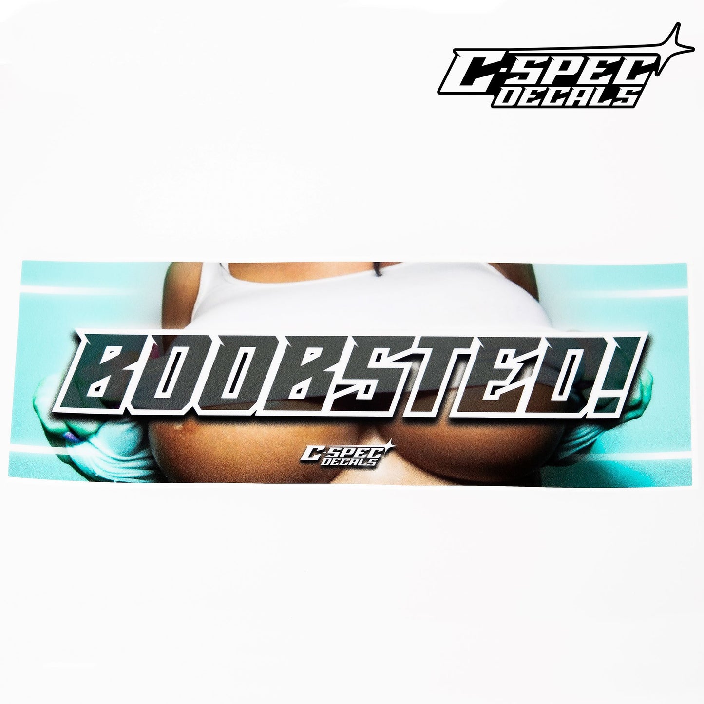 Boobsted V2 Slap Sticker