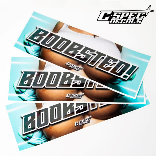 Boobsted V2 Slap Sticker