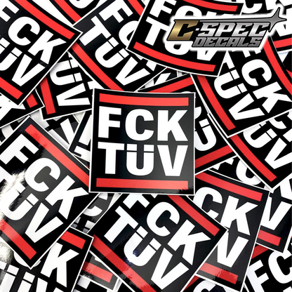 FCK TÜV Sticker