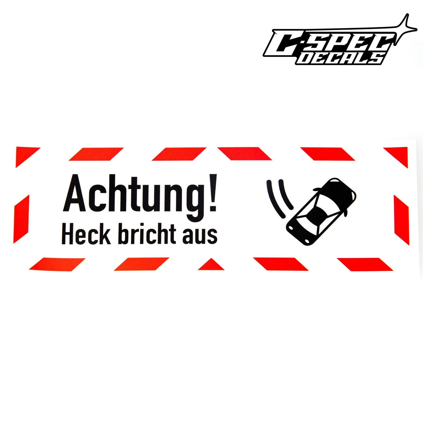 Heck bricht aus Slap Sticker