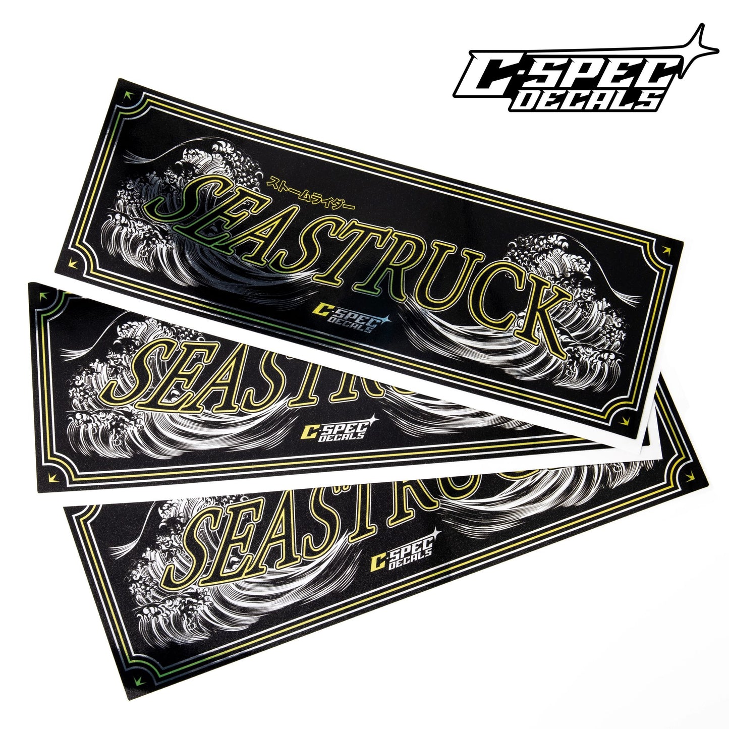 Seastruck Slap Sticker - Divine Reflections Collection